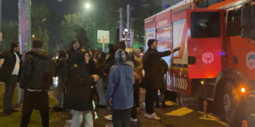 Kayseri’de Kız Öğrenci Yurdunda Korkutan Yangın!
