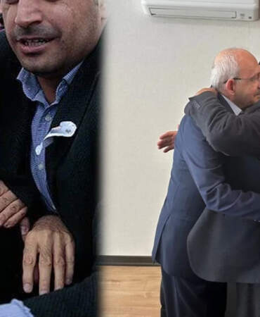 Kılıçdaroğlu, Kendisini Şehit Cenazesinde Linç Etmek İsteyen Karakoç’la 7 Yıl Sonra Helalleşti