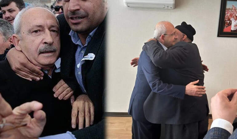 Kılıçdaroğlu, Kendisini Şehit Cenazesinde Linç Etmek İsteyen Karakoç’la 7 Yıl Sonra Helalleşti