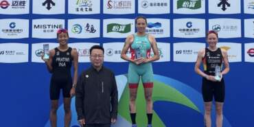 Sinem Tous Servera Asya Triatlon Kupası’nda Şampiyon