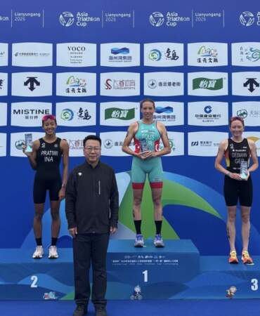 Sinem Tous Servera Asya Triatlon Kupası’nda Şampiyon