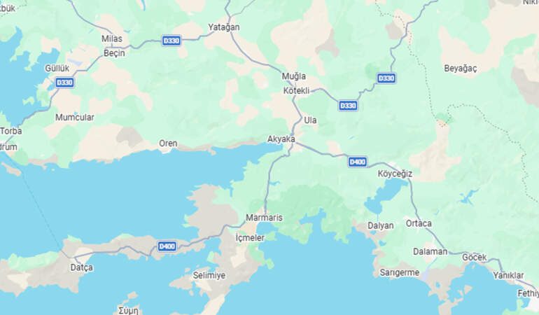 Muğla Datça’da Şiddetli Deprem