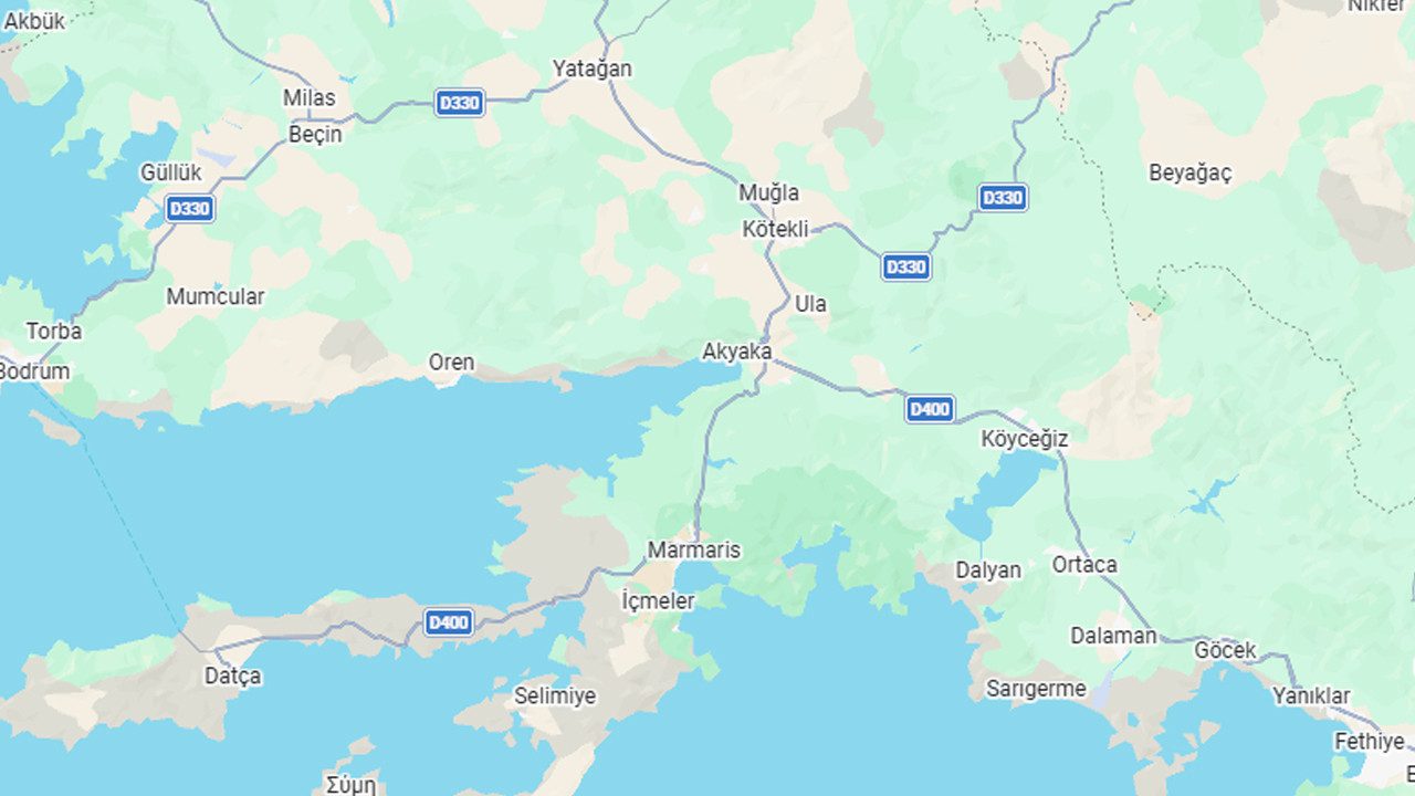 Muğla Datça’da Şiddetli Deprem