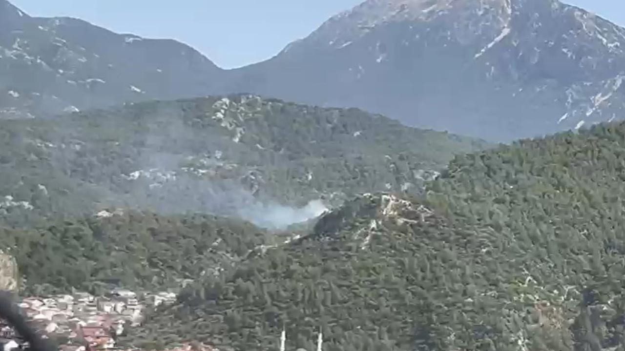Muğla’da Orman Yangını