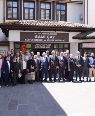 Polatlı’da bayramlaşma programı düzenlendi