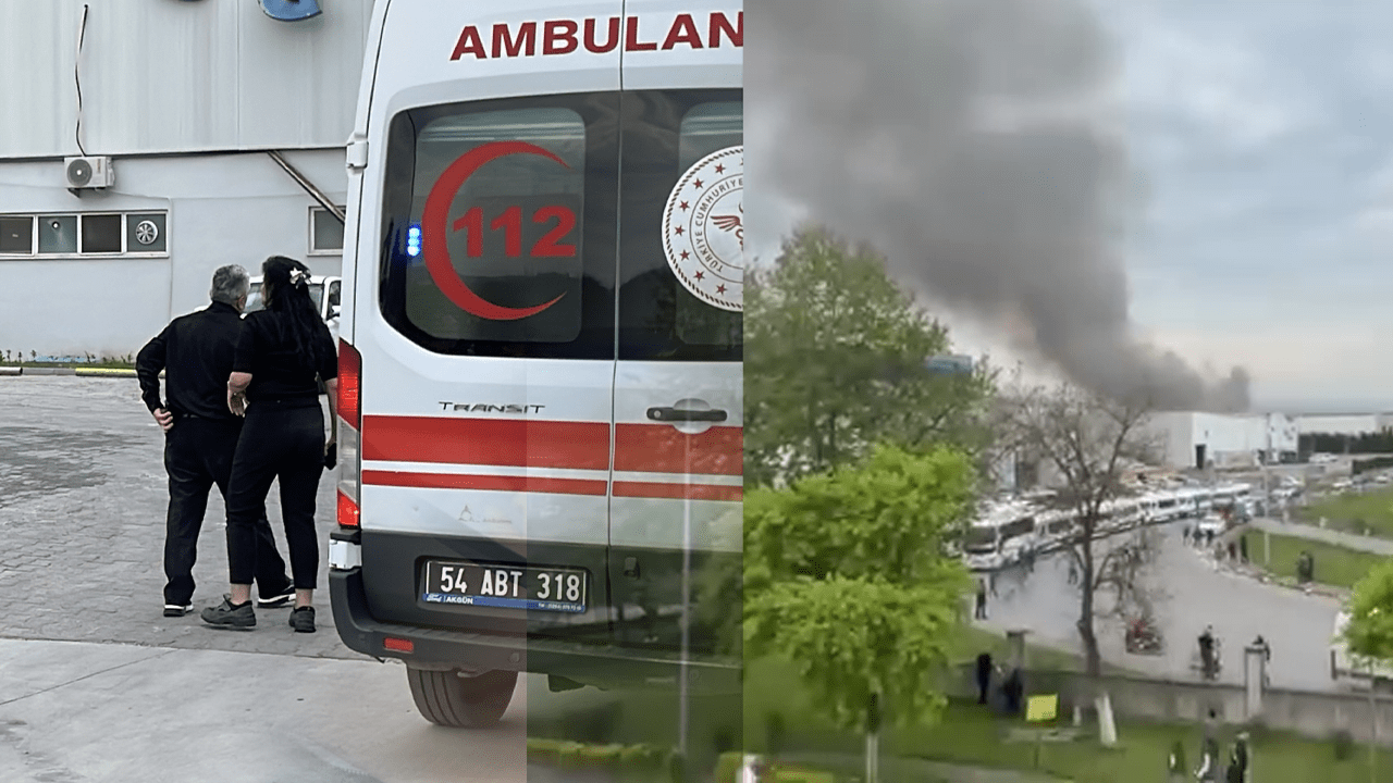 Sakarya’daki Organize Sanayi Bölgesi’nde Patlama: 1’i Ağır 8 Yaralı