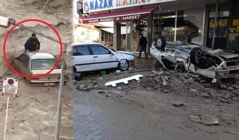 Samsun’daki Felaketin Boyutu Gün Işığıyla Ortaya Çıktı: Her Şey 10 Dakika İçinde Oldu