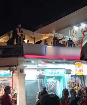 Taksim’deki Şampiyonluk Kutlamaları Karıştı! İki Grup Birbirine Girdi