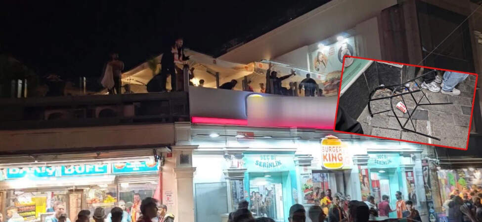 Taksim’deki Şampiyonluk Kutlamaları Karıştı! İki Grup Birbirine Girdi