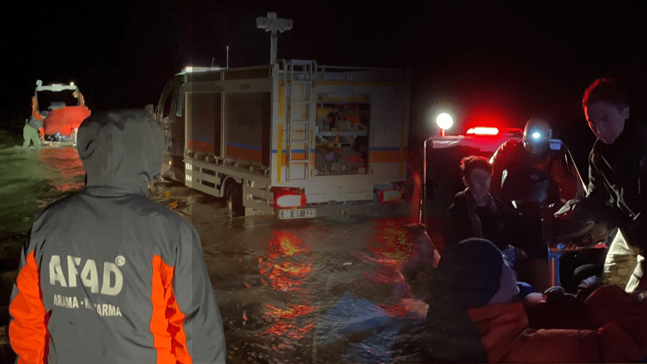 Tekir Gölü’nde Zamanla Yarış! Mahsur Kalan Gençler Kurtarıldı