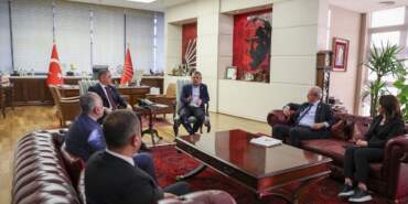 TBB Başkanı Sağkan’dan CHP’ye Ziyaret