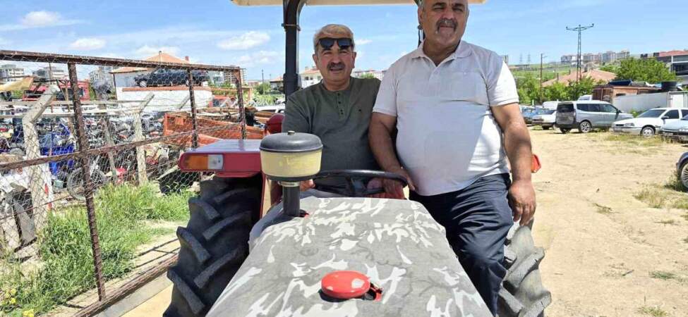 17 Yıl Sonra Bulunan Traktör