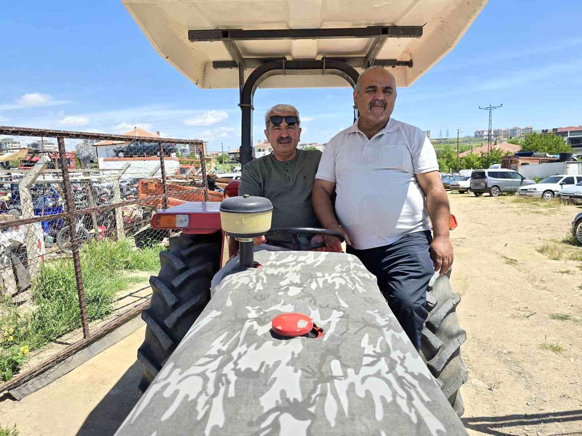 17 Yıl Sonra Bulunan Traktör