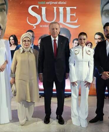 Erdoğan, “Şule Senin Hikayen” dizisinin galasına katıldı