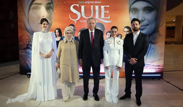 Erdoğan, “Şule Senin Hikayen” dizisinin galasına katıldı