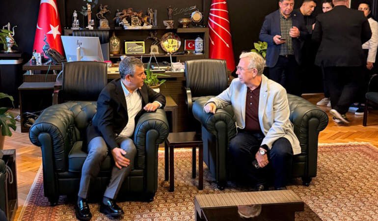 Yavaş’tan Özgür Özel’e destek ziyaret