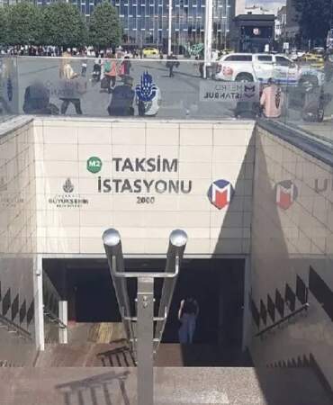 Gezi anması öncesi Taksim metro istasyonu kapatıldı