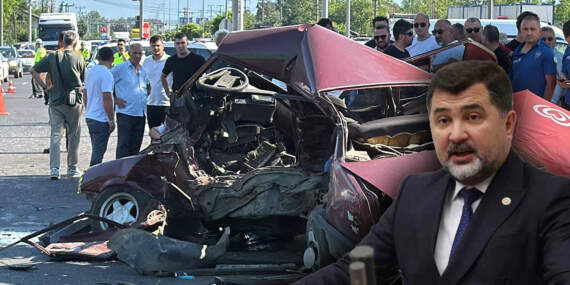 AK Partili Milletvekilinin Kullandığı Araç Kazaya Karıştı: 1 Ölü 2 Yaralı