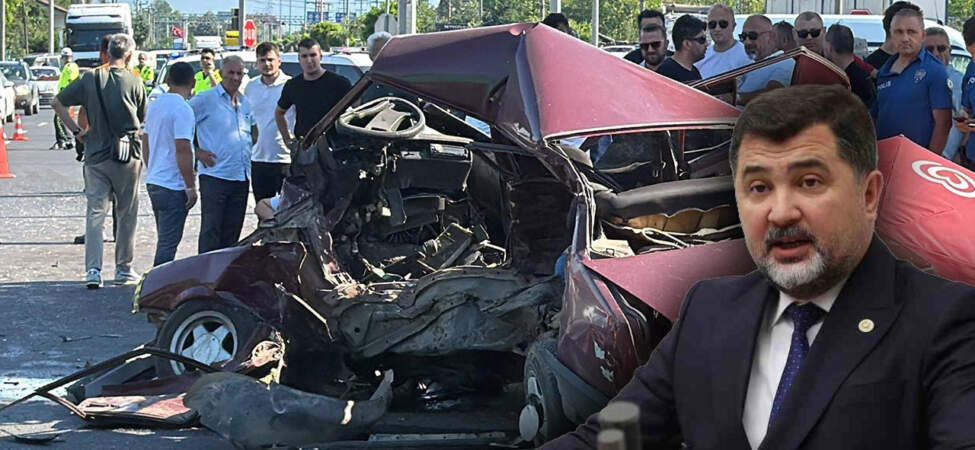 AK Partili Milletvekilinin Kullandığı Araç Kazaya Karıştı: 1 Ölü 2 Yaralı