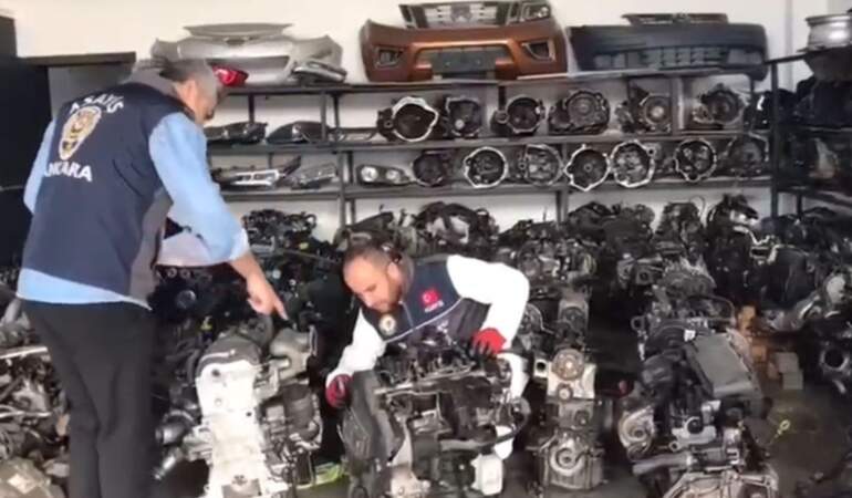 Ankara’da Hacizli Araç Operasyonu: 4 Gözaltı
