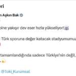 Ankara’nın yeni stadyumu son görüntüleriyle paylaşıldı