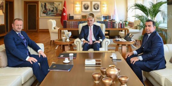 Bakan Ersoy, RTÜK Başkanı Daniş İle Bir Araya Geldi