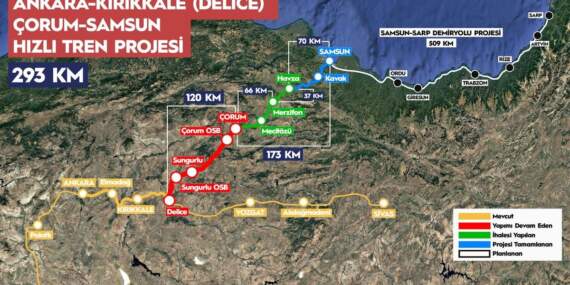 Bakan Uraloğlu: Ankara-Samsun arası 2,5 saate düşecek