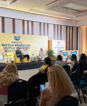 Bebelac, ‘Mutlu Bebekler Mutlu Anneler’ projesiyle Ankara’da annelerle buluştu