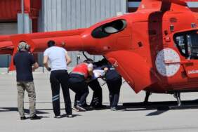 Traktör Şaftına Kaptıran Çocuk Helikopterle Ankara’ya Sevk Edildi