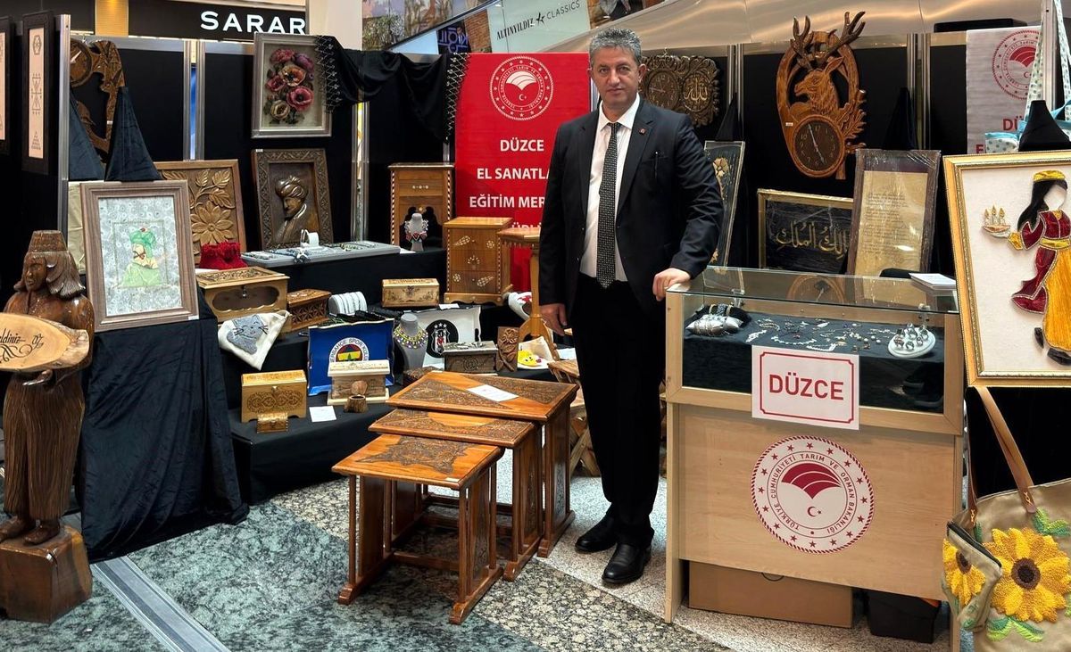 Düzce El Sanatları Eserleri Ankara’da Sergilendi