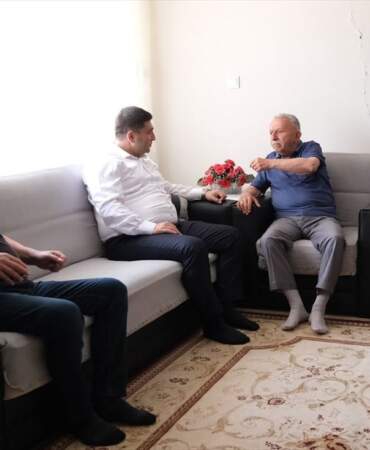 Başkan Doğanay, Erdoğan’ı Ziyaret Etti