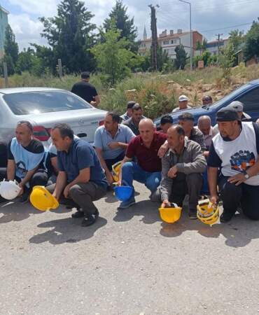 Haklarını alamayan maden işçileri yeniden Ankara yolunda