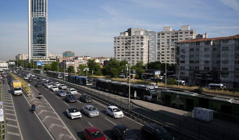 Bayram Sonrası İstanbul’da Trafik Yoğunluğu