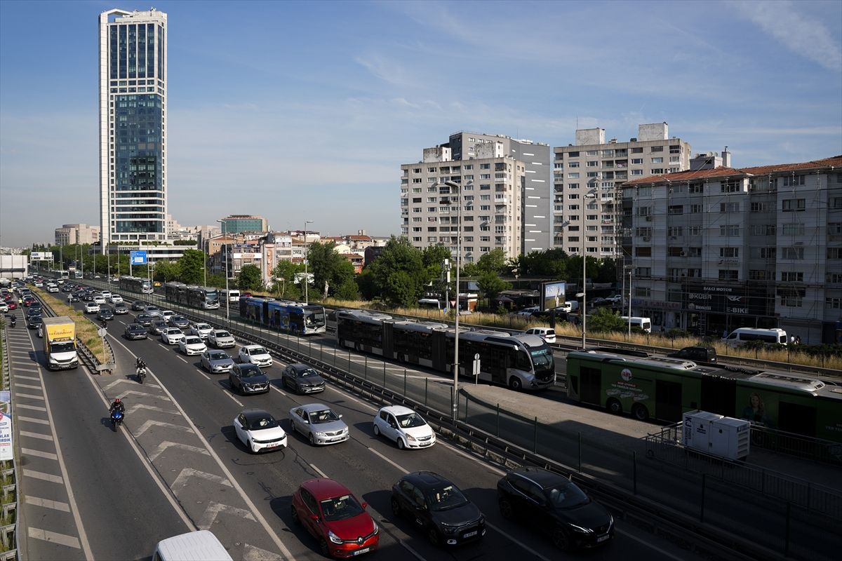 Bayram Sonrası İstanbul’da Trafik Yoğunluğu