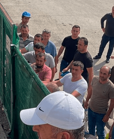Madenci Eyleminde Korku Dolu Anlar! Silah Sesleri Yükseldi
