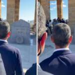 Özgür Özel’den, İsmet İnönü’nün kabri önünde olay sözler: Namussuzlardan çok daha cesur olacağız