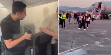 İzmir uçağında panik anları! Dumanı fark edince yolcuları apar topar tahliye ettiler