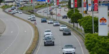 Havza’da Bayram Trafik Yoğunluğu