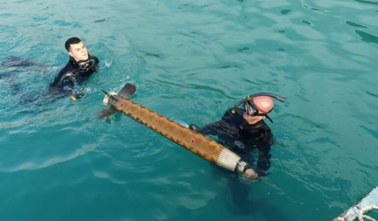 Sinop Açıklarında Füze Olduğu Değerlendirilen Cisim Bulundu