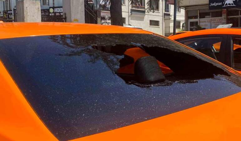 Ankara’da Taksi Durağına Saldırı