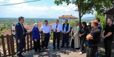 TBMM heyeti Düzce’de Konuralp Antik Kenti’ni inceledi