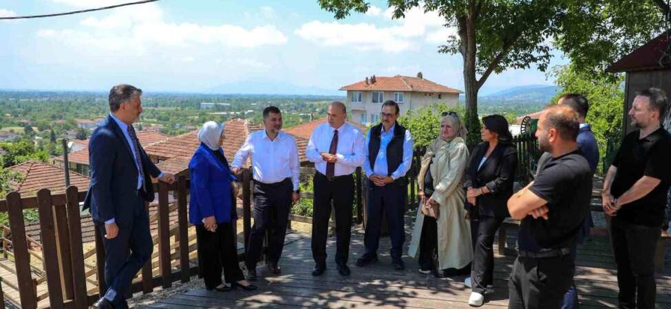 TBMM heyeti Düzce’de Konuralp Antik Kenti’ni inceledi