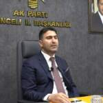 AK Parti Tunceli İl Başkanı Hakan Özer istifa etti
