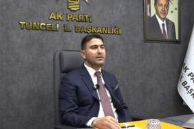 AK Parti Tunceli İl Başkanı Hakan Özer istifa etti
