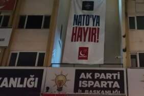 Saadet Partisi, “NATO’ya Hayır” pankartına kesilen para cezasını yargıya taşıyacak
