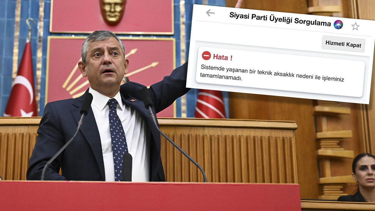 Özgür Özel’in yeni parti açıklaması sonrası CHP’de istifa hareketliliği: e-Devlet kilitlendi
