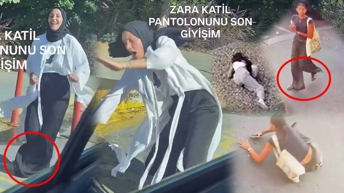 Şık görünmek isterken hastanelik oldular: Geniş paça pantolonlar düşmeye neden oluyor