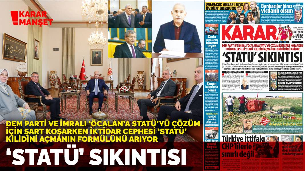 ‘Statü’ sıkıntısı