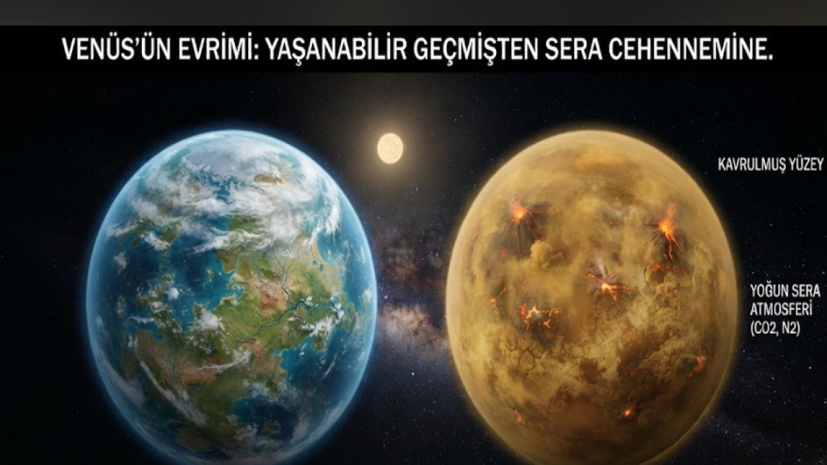 Dünya’nın ikizi aslında yaşanabilir bir dünya mıydı? Venüs’te sıvı su ve ılıman iklim milyarlarca yıl nasıl sır gibi saklandı?
