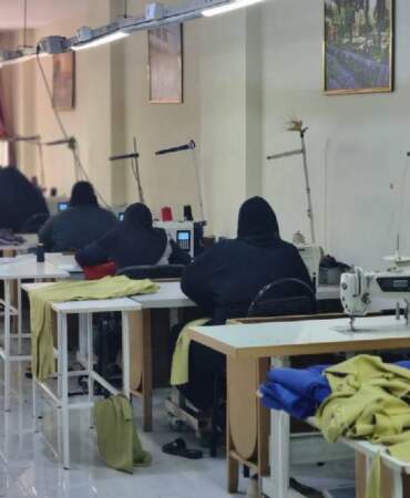 İHH’nın Suriye’deki terzilik atölyesinde 32 kadın istihdam ediliyor